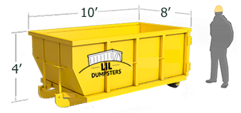10 yard Dumpster Rental Green Bay / Appleton